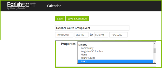 select_youth_event_under_properties.png
