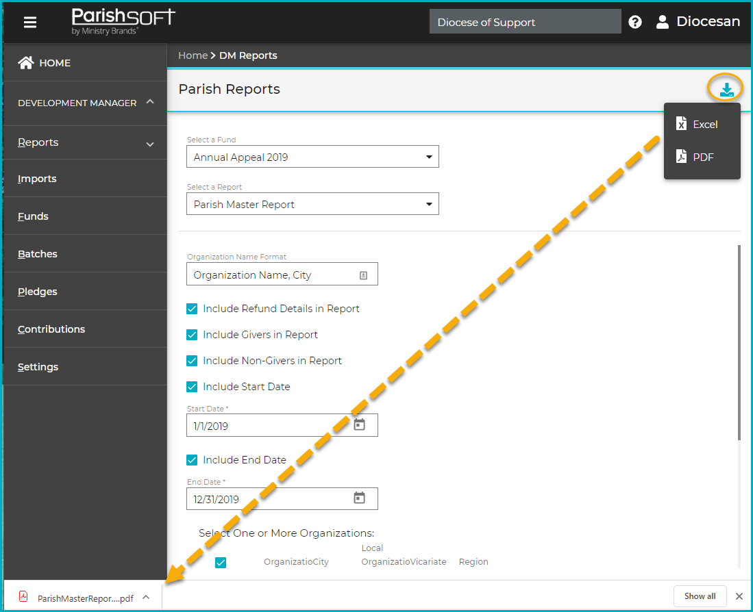 ParishMasterReport_Report-Export-Screen_IZ.png