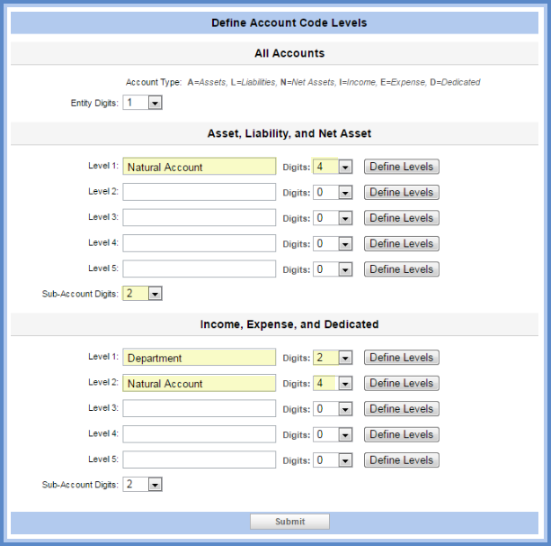 PSA Getting Started - Set Up: How to add, delete and edit Account Code ...