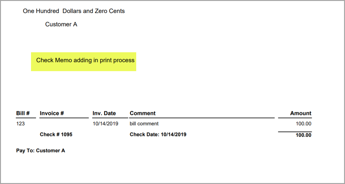 PSA L&P - Checks: How to print a memo on a check – ParishSoft